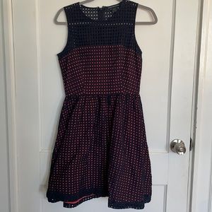 FRENCH CONNECTION FIT AND FLARE DRESS